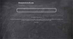 Desktop Screenshot of disneymovierwards.com